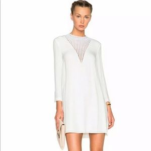 A.L.C. Silk & Crochet Dress